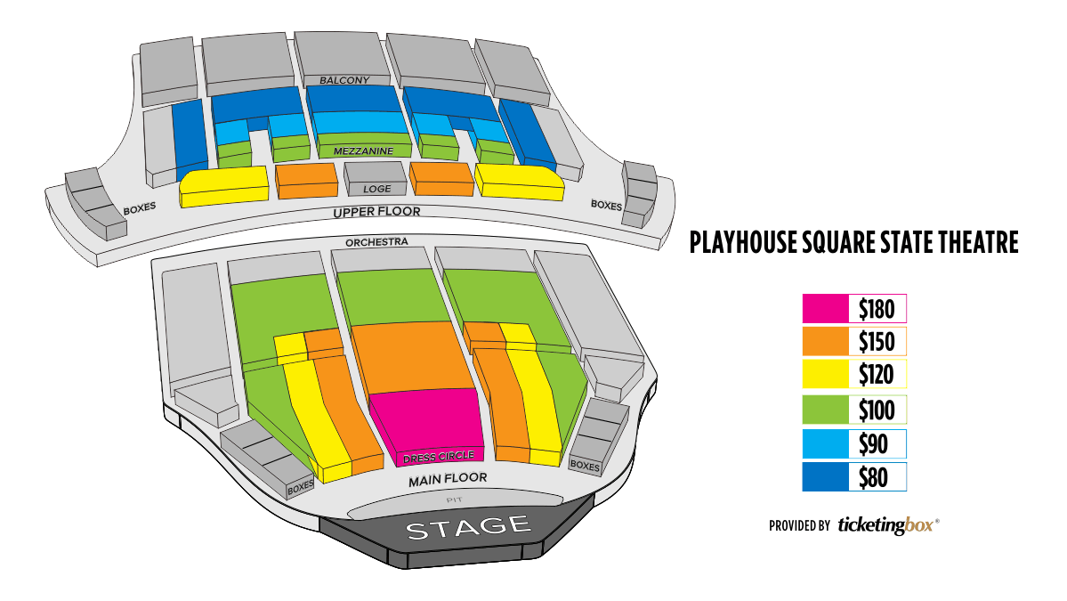 Theatre Cleveland Seating Chart