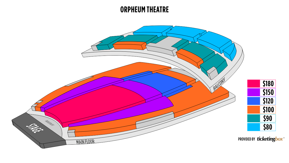 Phoenix Phoenix Orpheum Seating Chart | Shen Yun Performing Arts