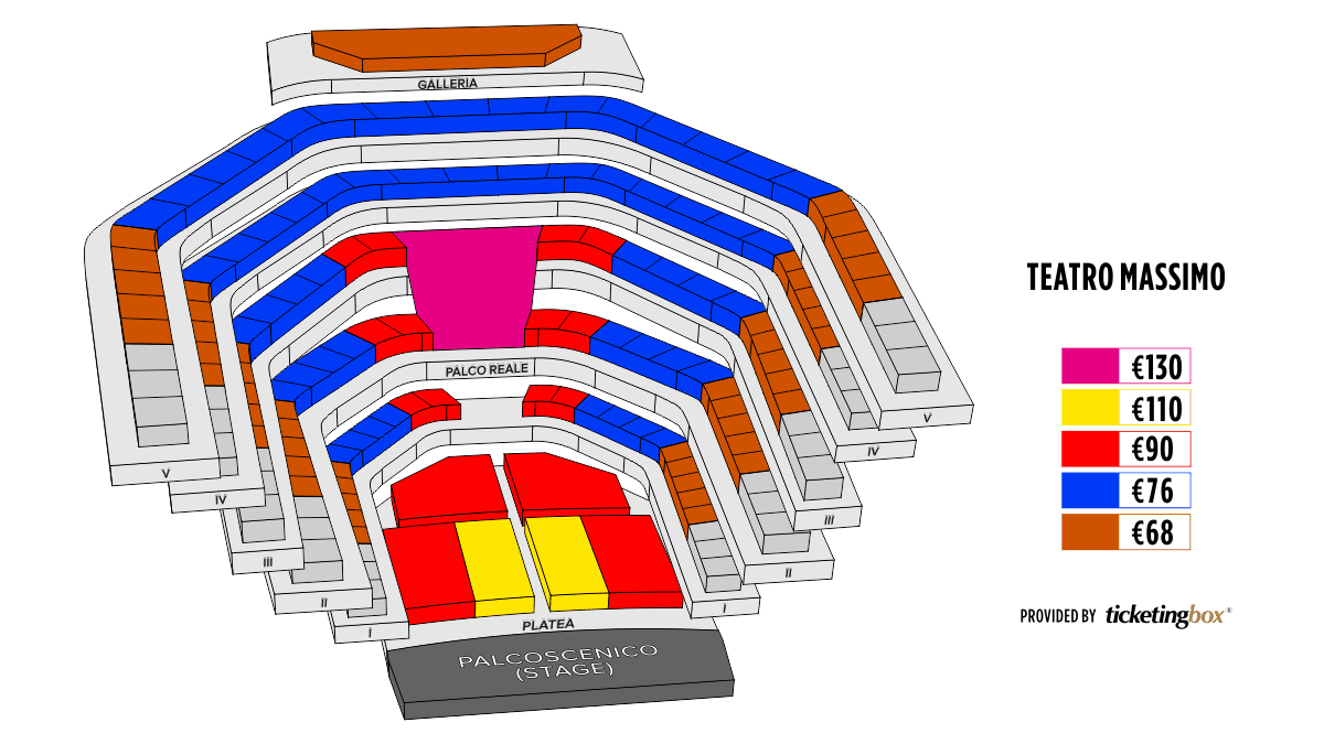 Palermo Teatro Massimo Seating Chart