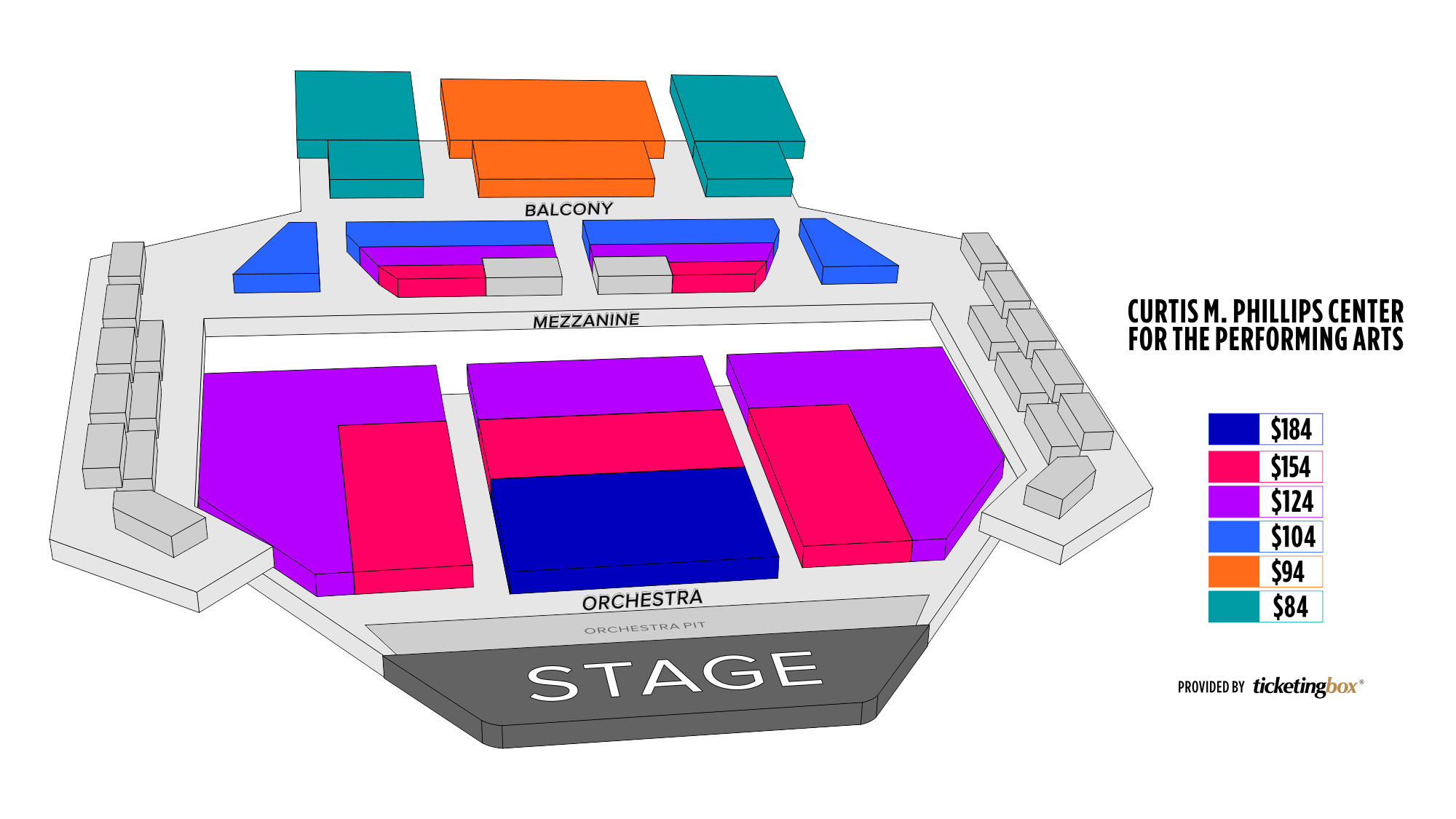 Shen Yun Gainesville Curtis M. Phillips Center for the Performing Arts Seating Chart