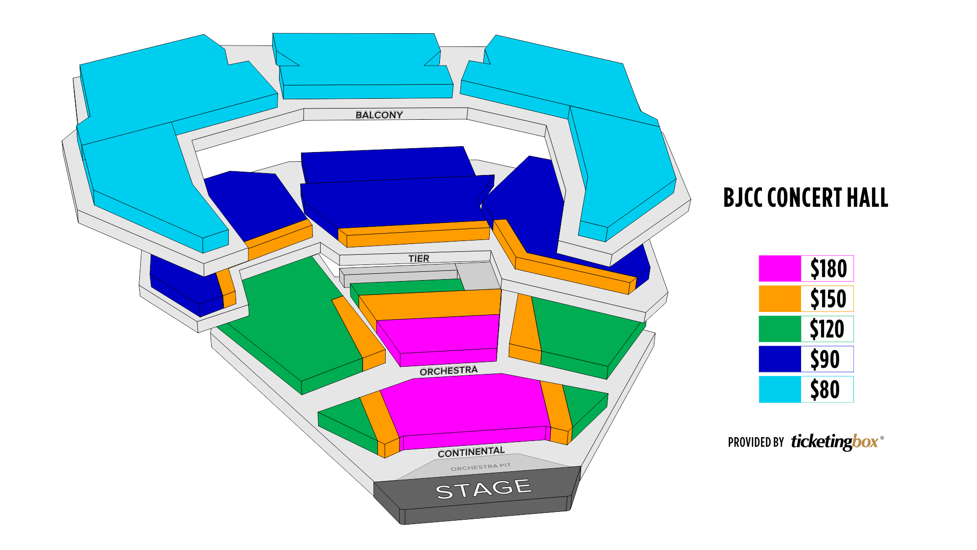 Birmingham Bjcc Concert Hall Seating Chart