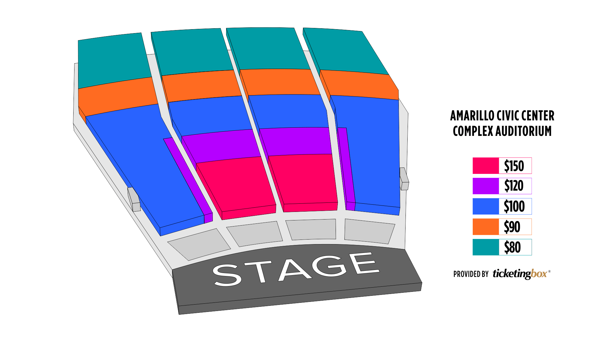 Amarillo Civic Center Seating Chart