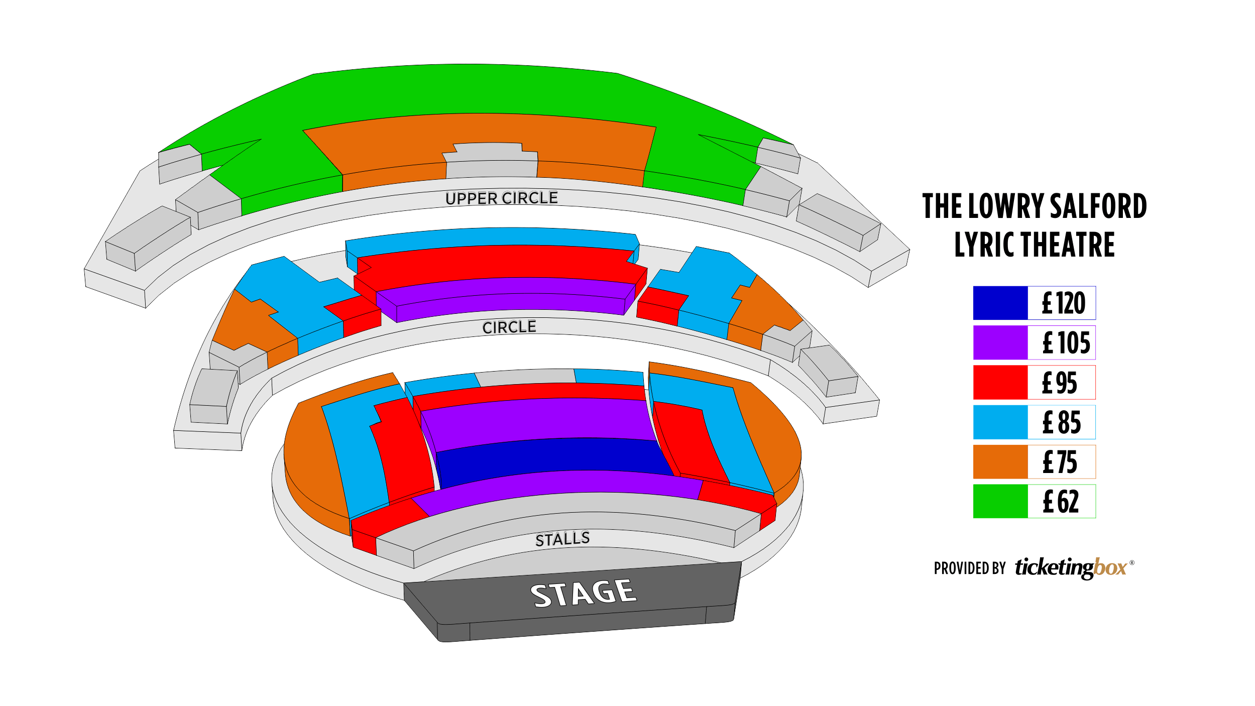 Salford The Lowry Salford Seating Chart