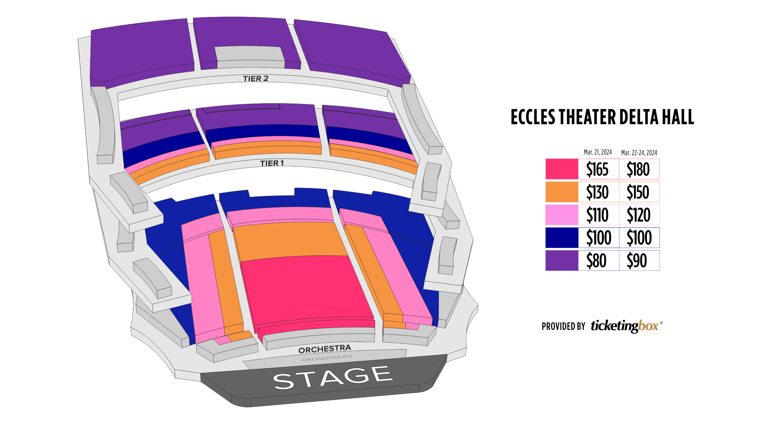 Eccles Theater Seating Chart