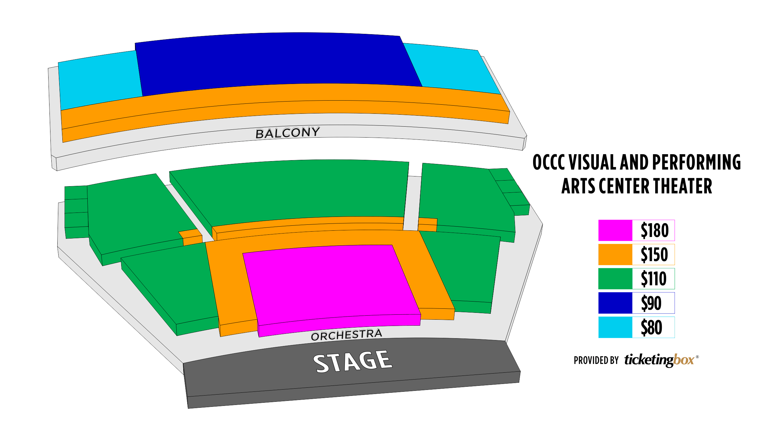 Theater Seating Chart