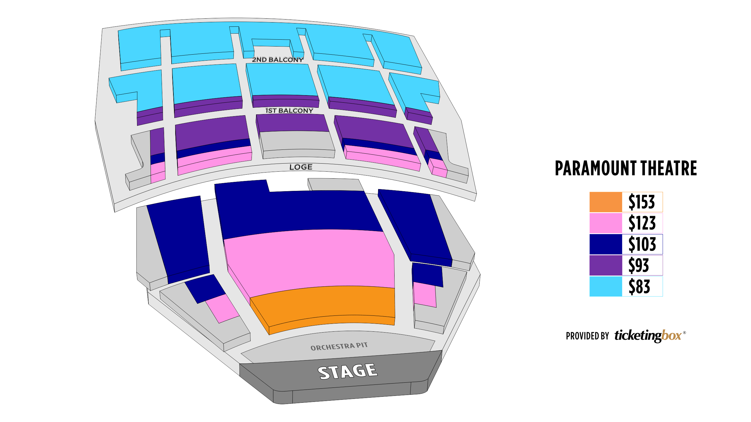 Cedar Rapids Paramount Theatre Seating