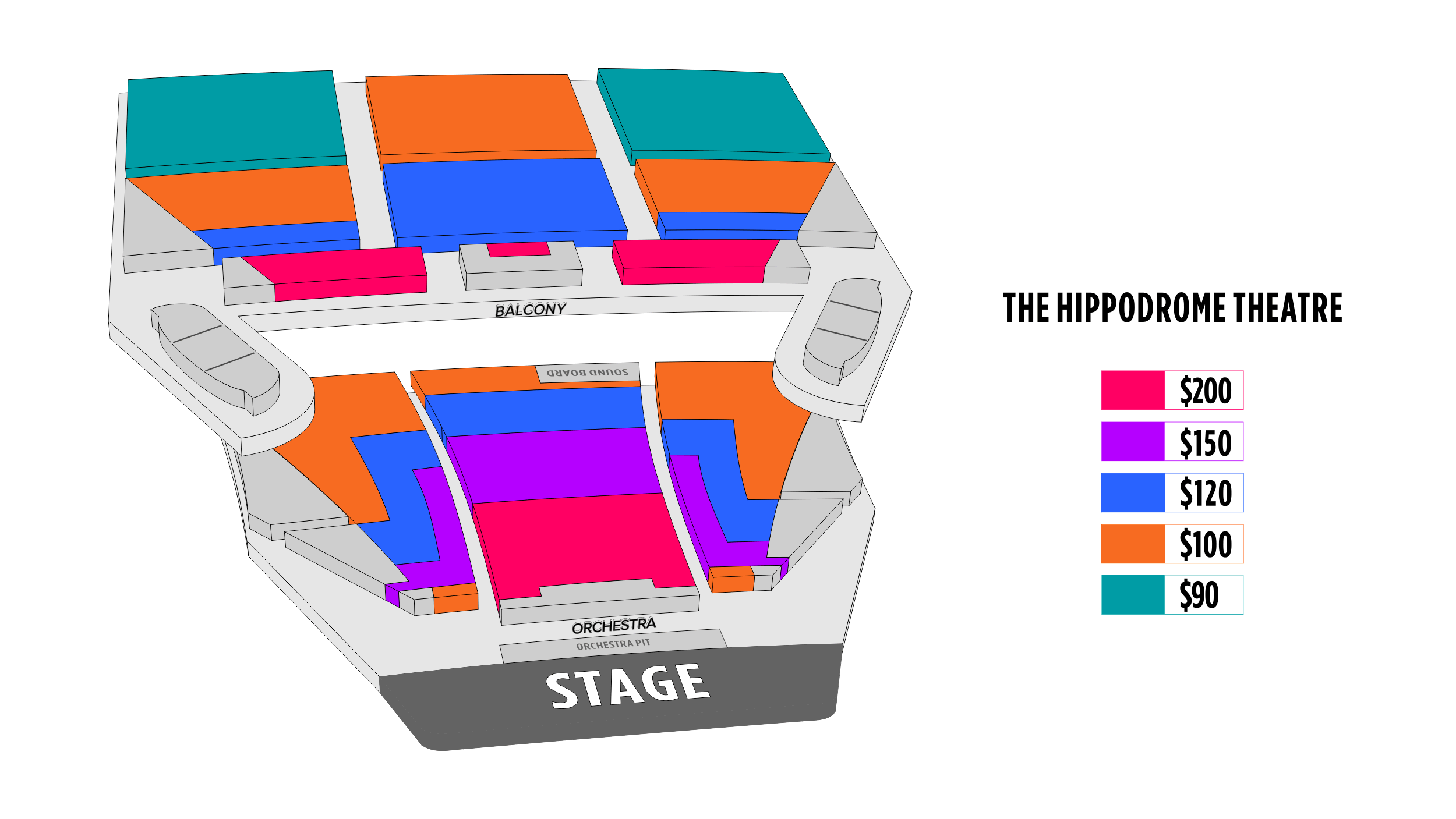 Shen Yun Baltimore The Hippodrome Theatre Seating Chart