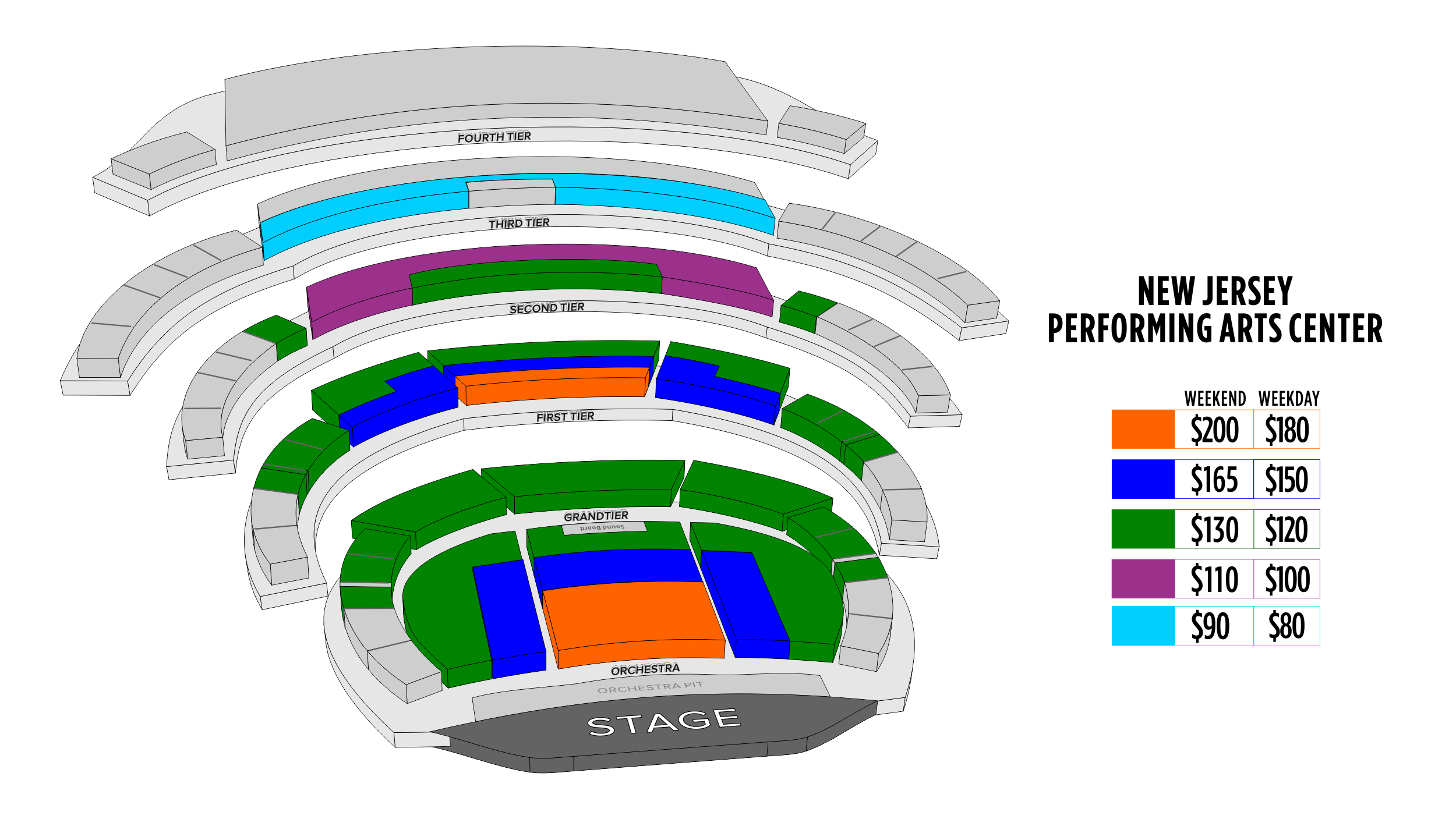 Shen Yun Newark New Jersey Performing Arts Center Seating Chart